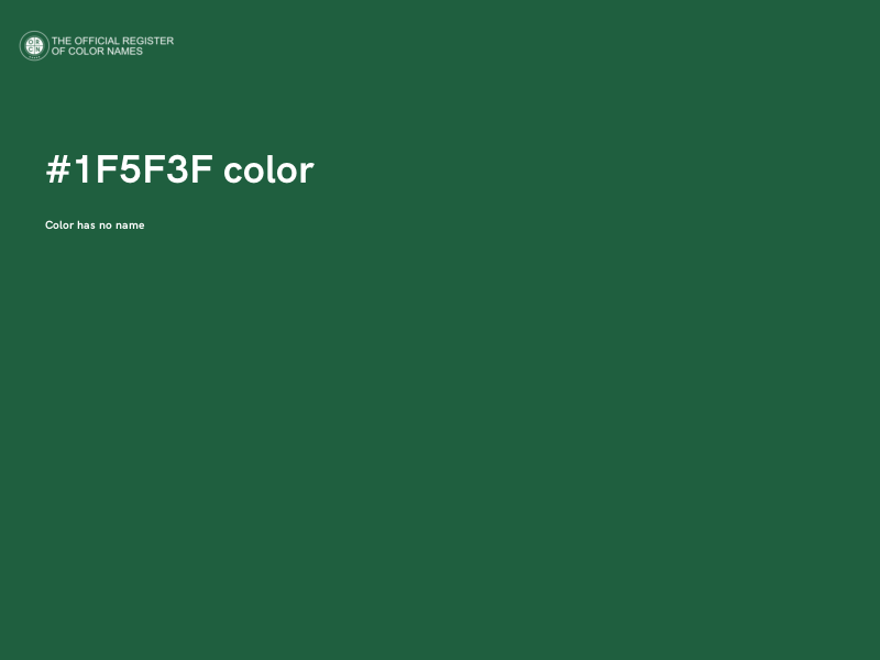 #1F5F3F color image