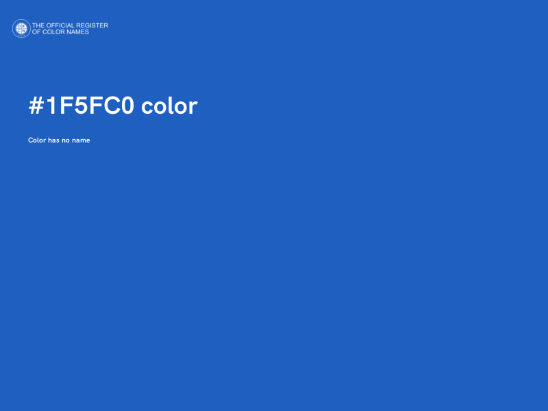 #1F5FC0 color image