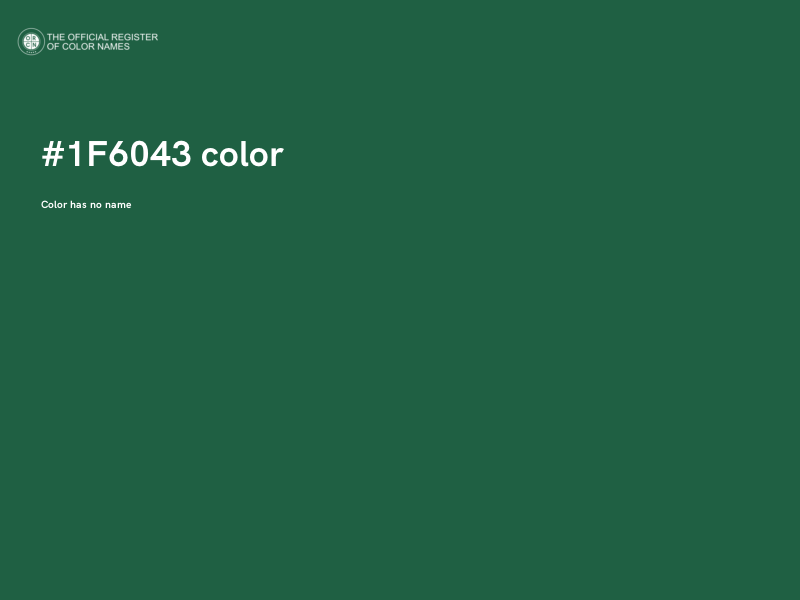 #1F6043 color image