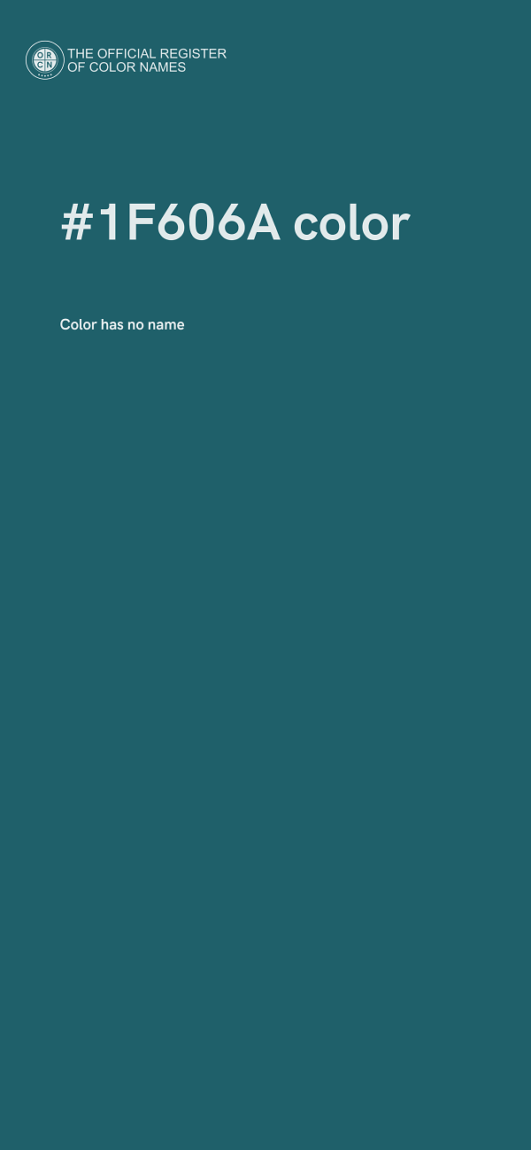 #1F606A color image