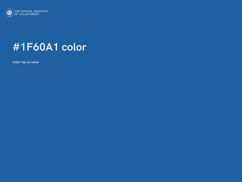 #1F60A1 color image