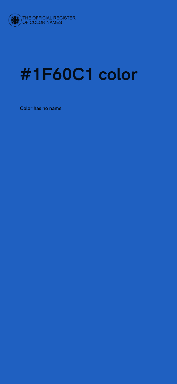 #1F60C1 color image