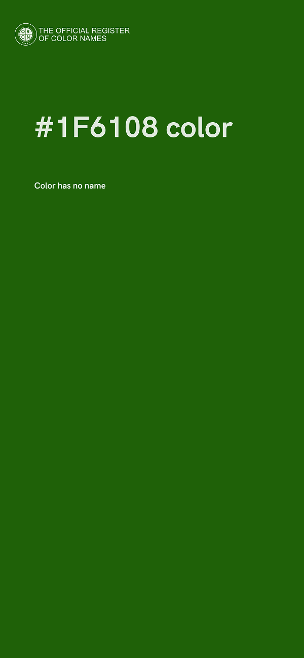 #1F6108 color image