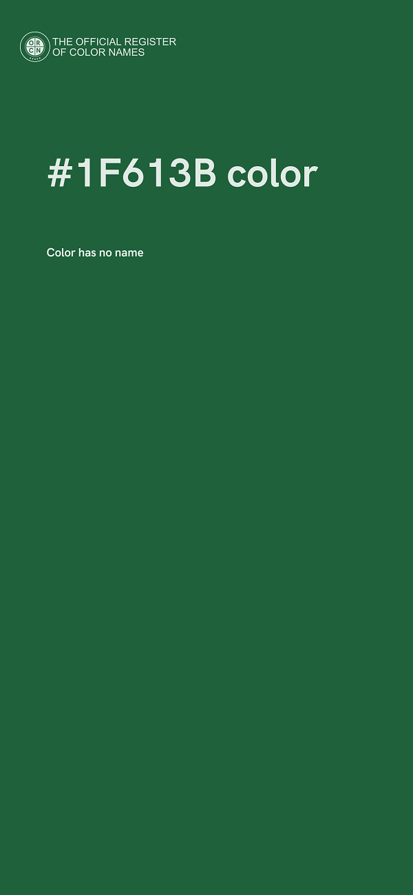 #1F613B color image