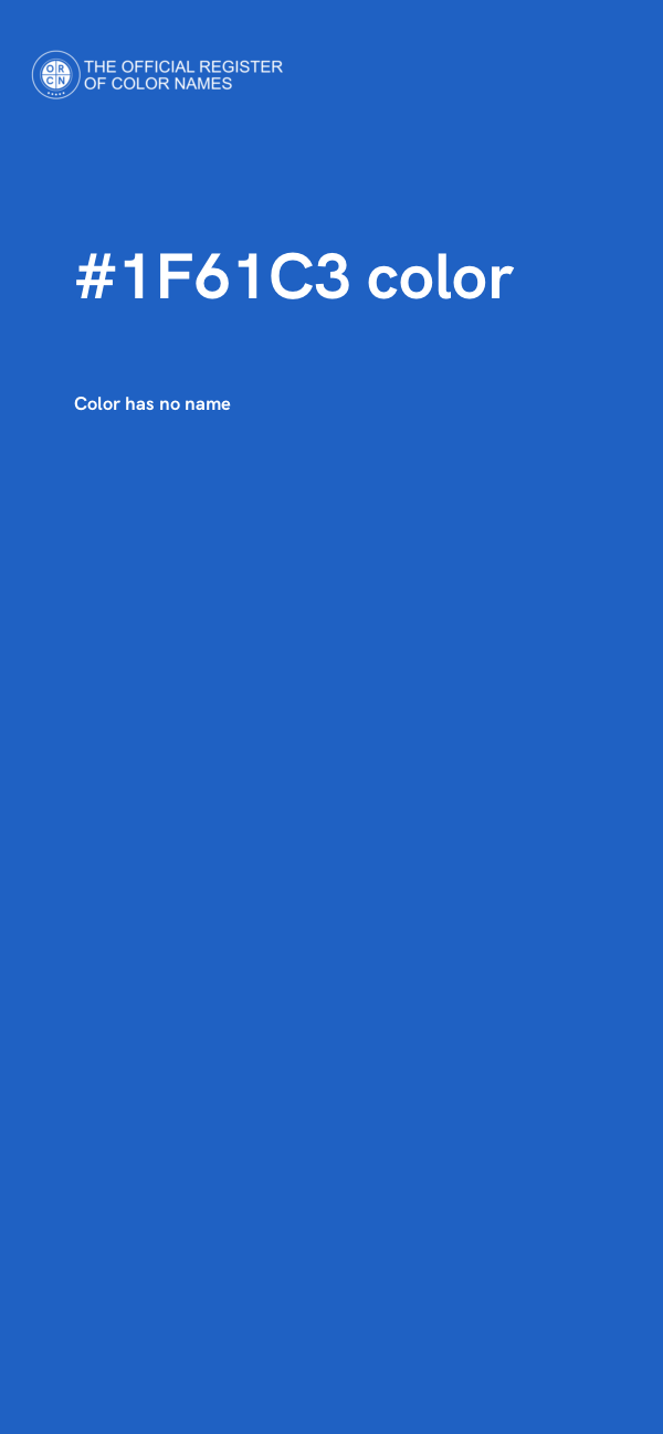 #1F61C3 color image