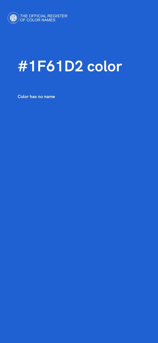 #1F61D2 color image