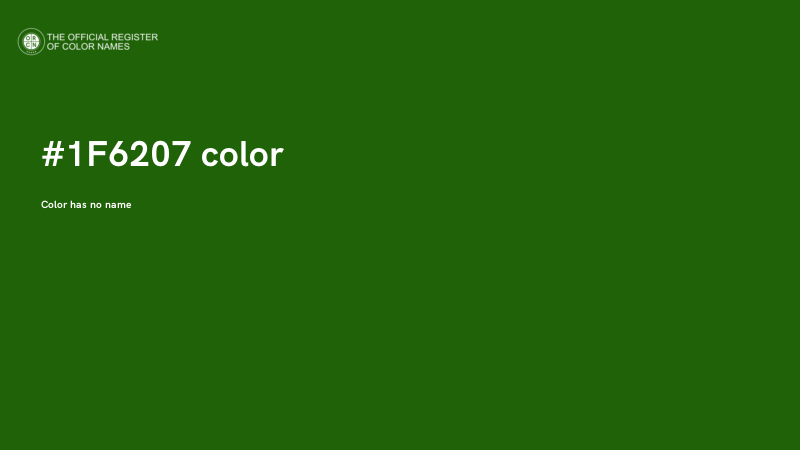 #1F6207 color image