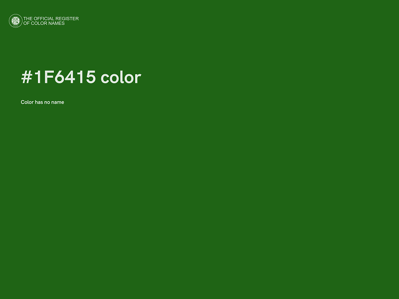 #1F6415 color image