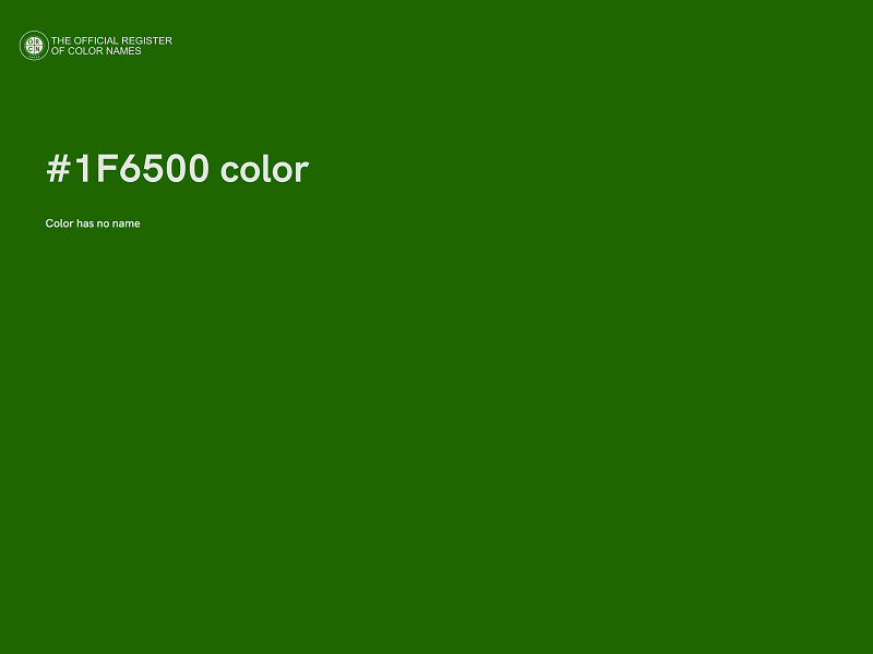 #1F6500 color image
