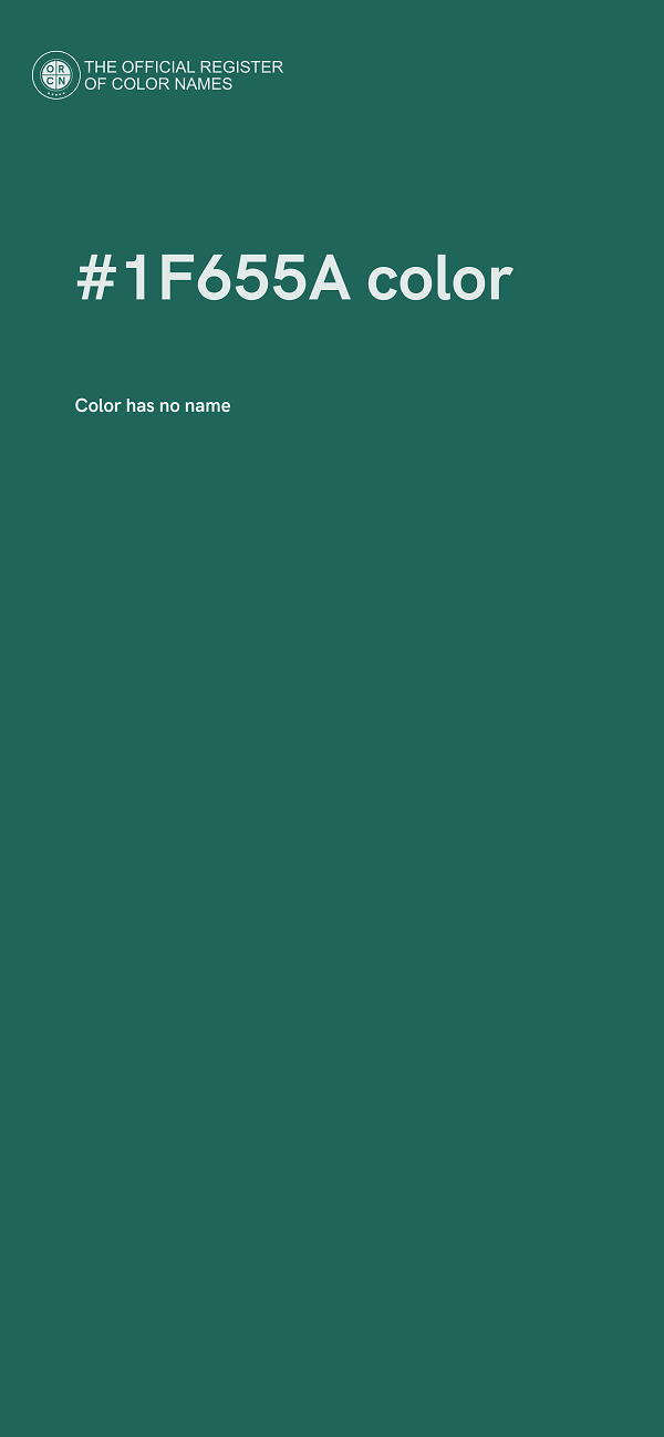 #1F655A color image