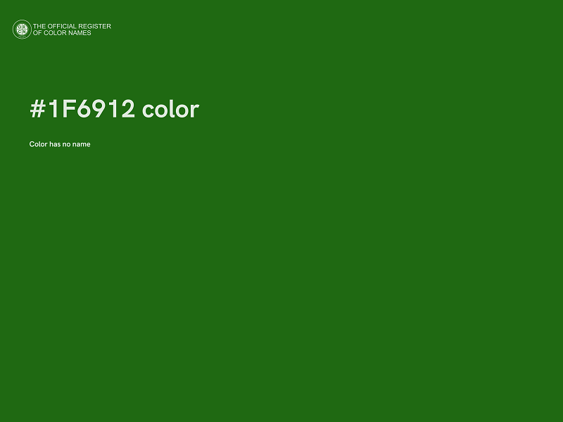 #1F6912 color image