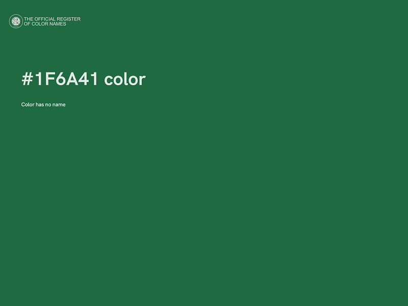 #1F6A41 color image