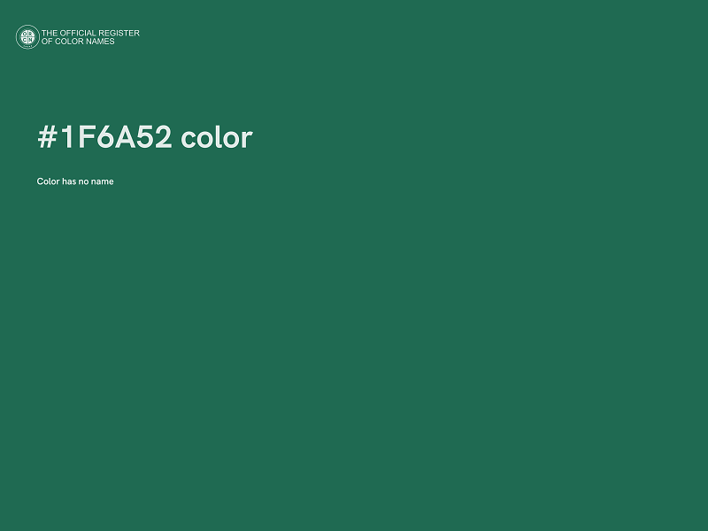 #1F6A52 color image