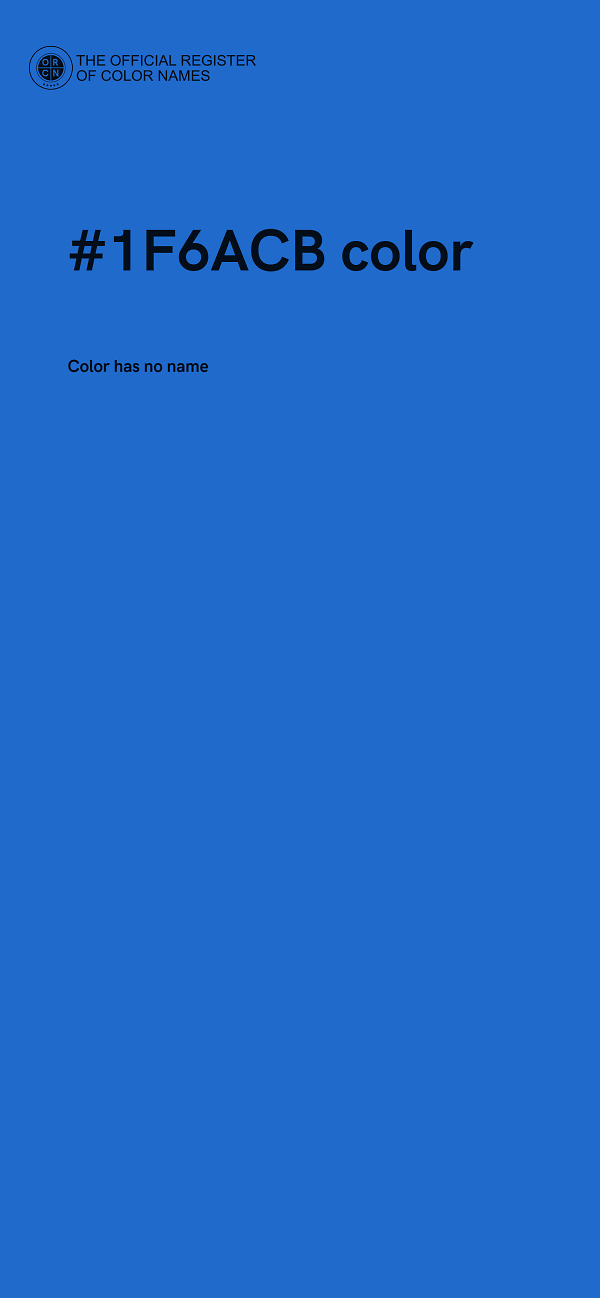 #1F6ACB color image