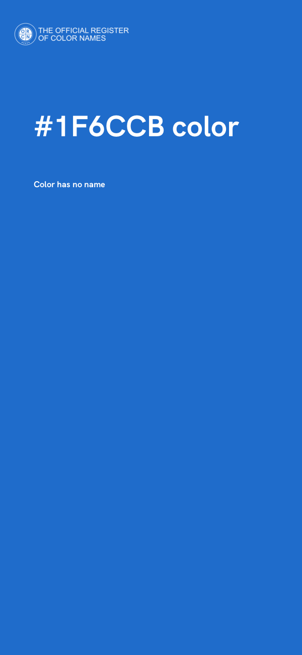 #1F6CCB color image