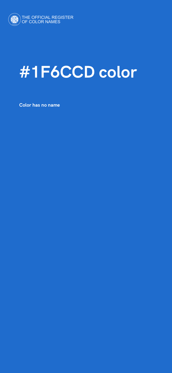 #1F6CCD color image