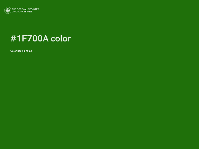 #1F700A color image