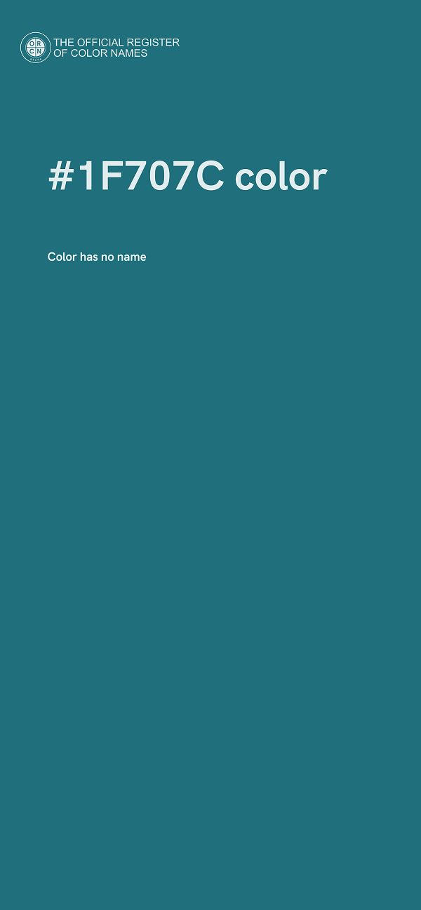 #1F707C color image