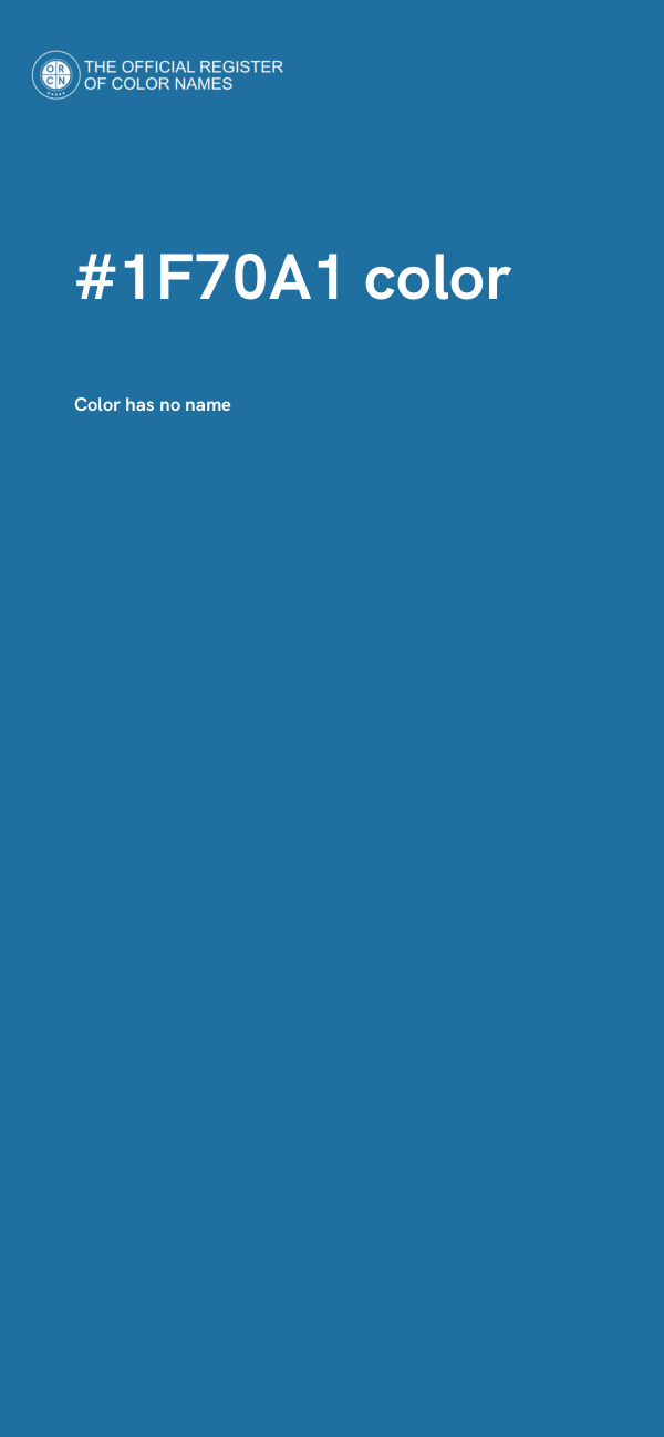 #1F70A1 color image
