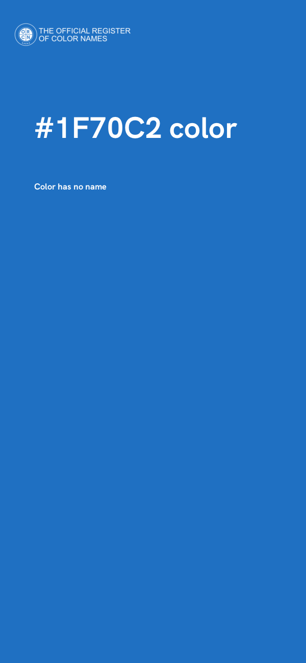 #1F70C2 color image