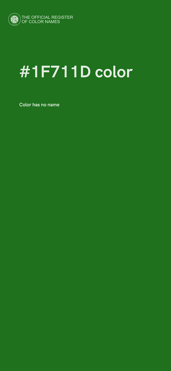 #1F711D color image