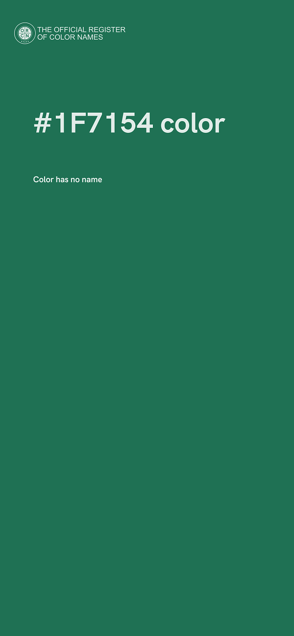 #1F7154 color image
