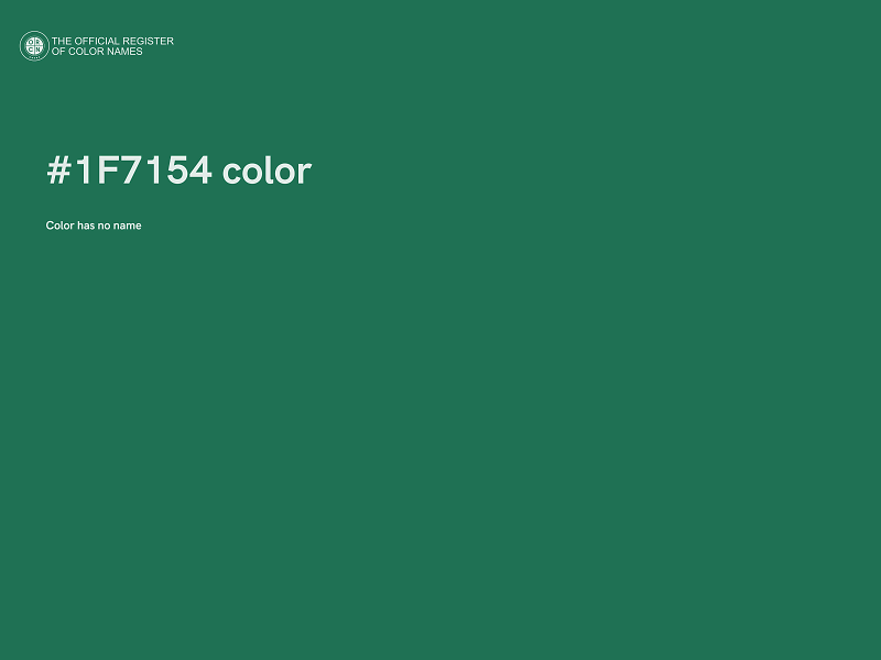 #1F7154 color image