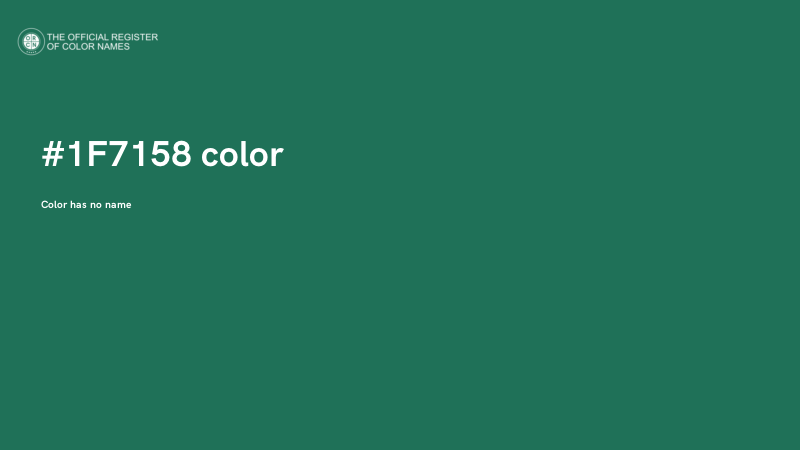 #1F7158 color image