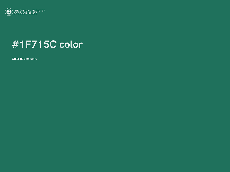 #1F715C color image