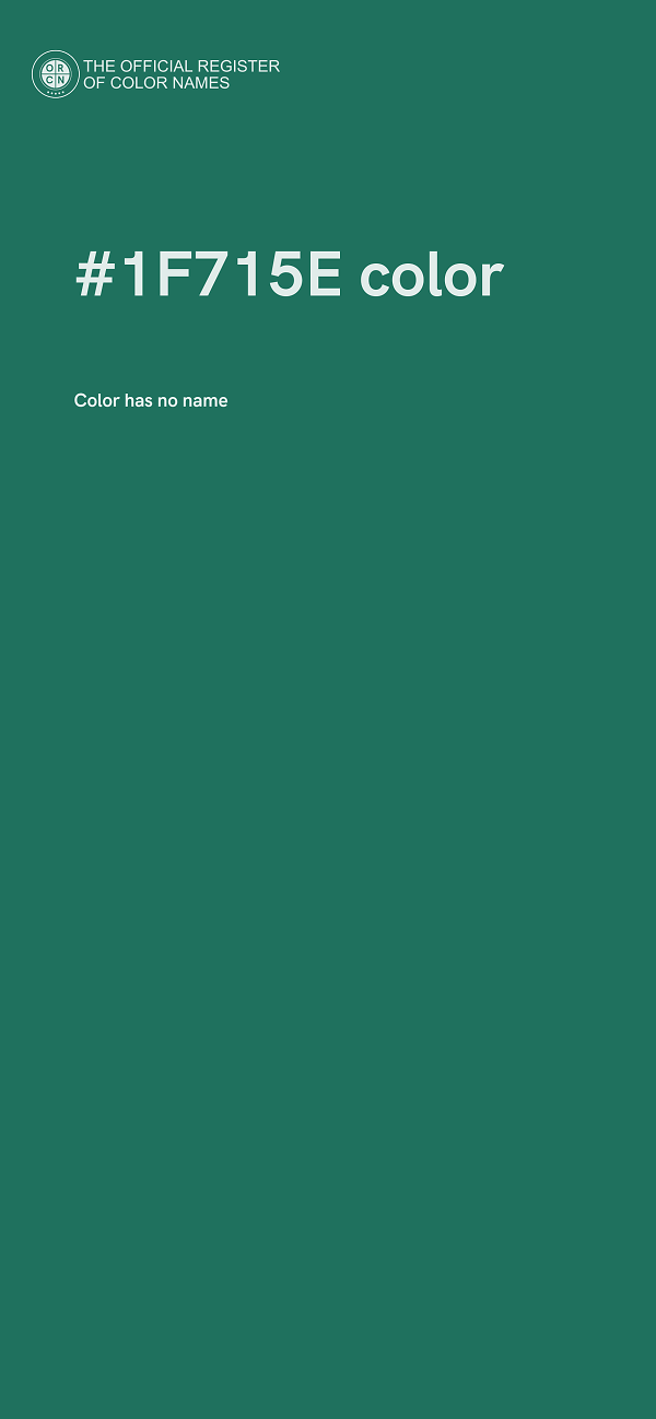#1F715E color image