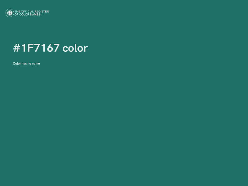 #1F7167 color image