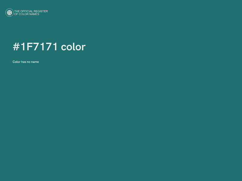 #1F7171 color image