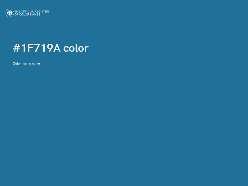 #1F719A color image