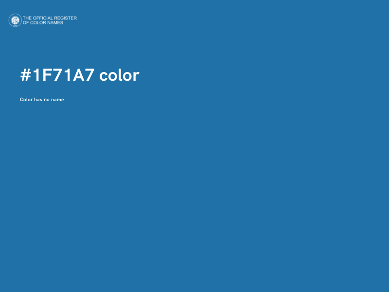 #1F71A7 color image