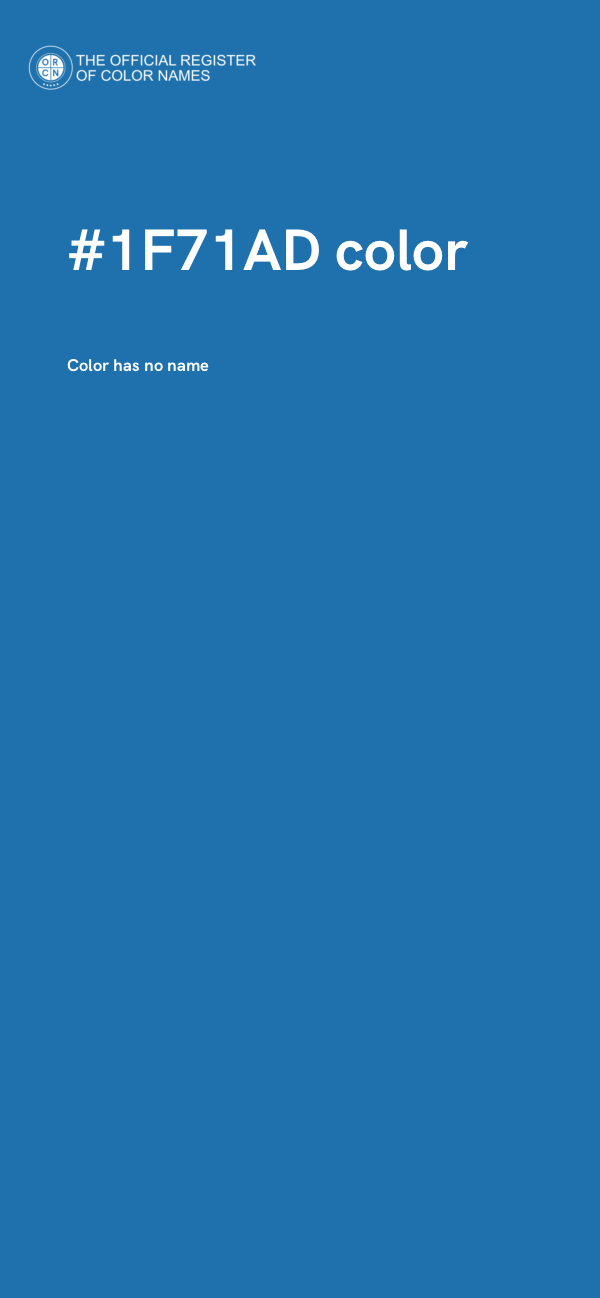 #1F71AD color image