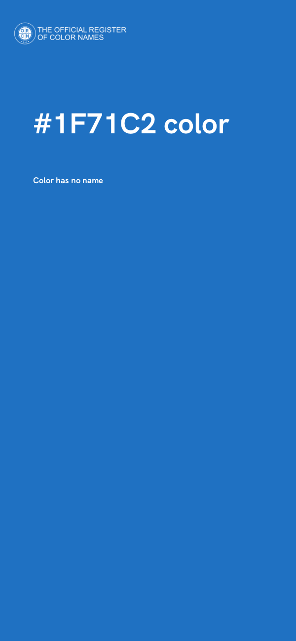 #1F71C2 color image