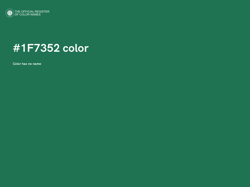 #1F7352 color image