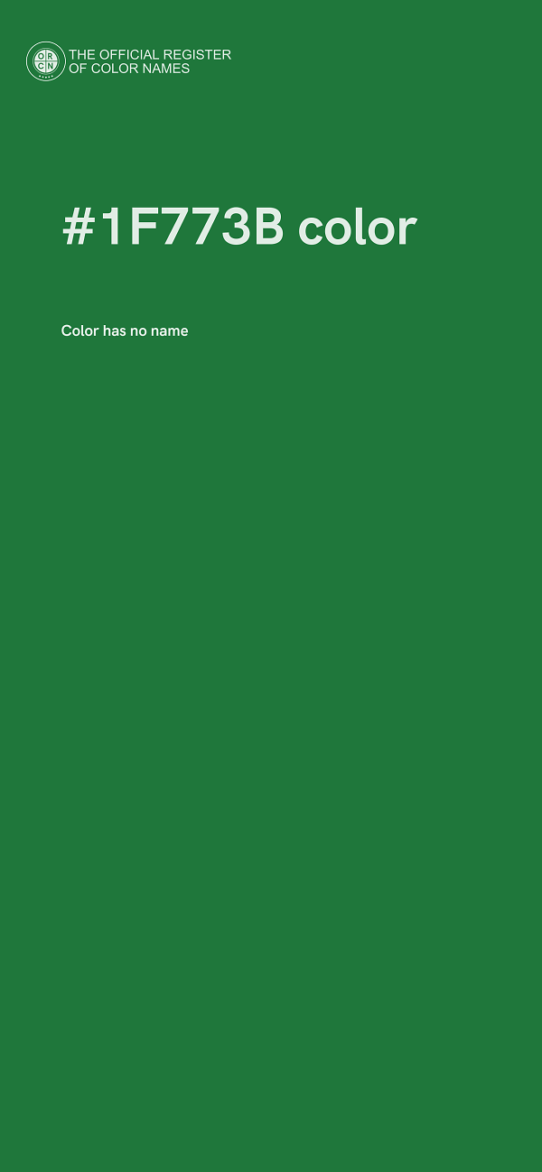 #1F773B color image