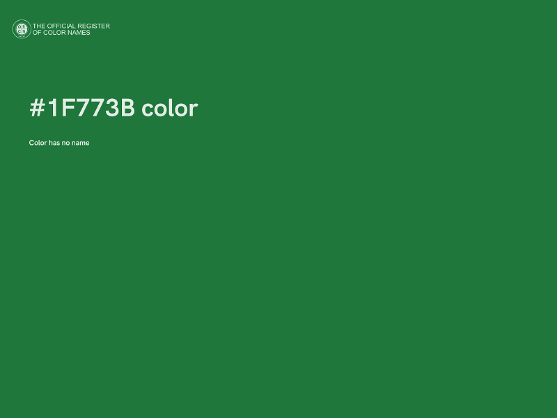 #1F773B color image
