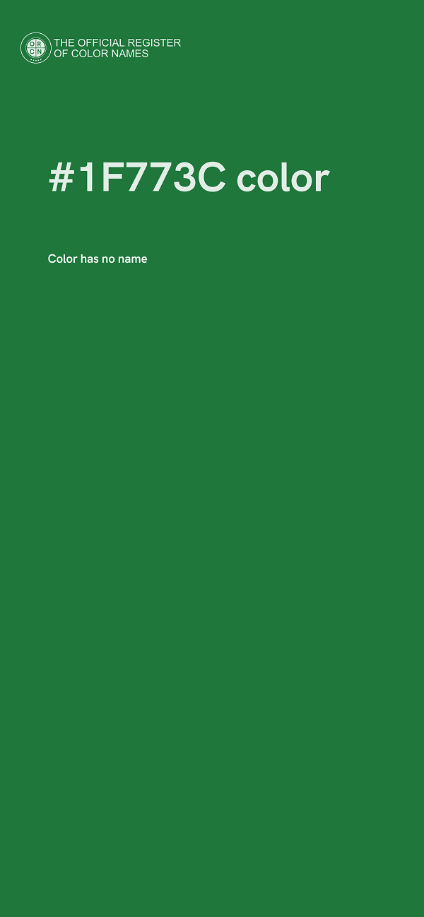 #1F773C color image