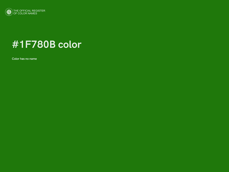 #1F780B color image