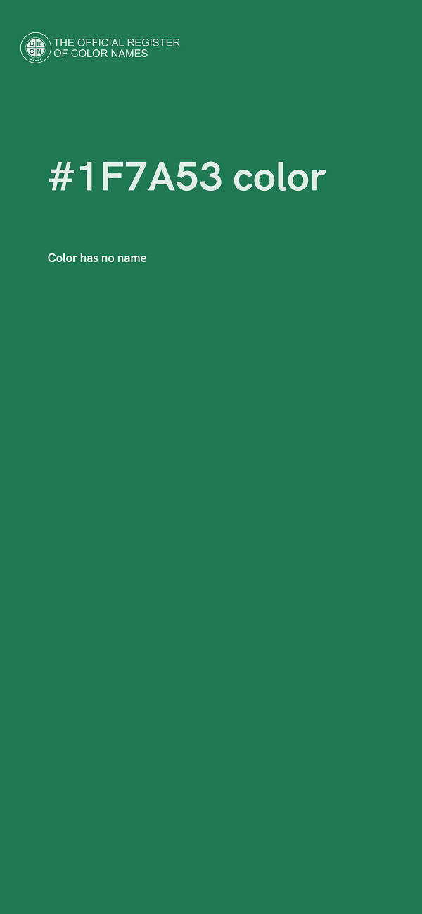 #1F7A53 color image