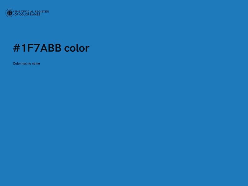 #1F7ABB color image