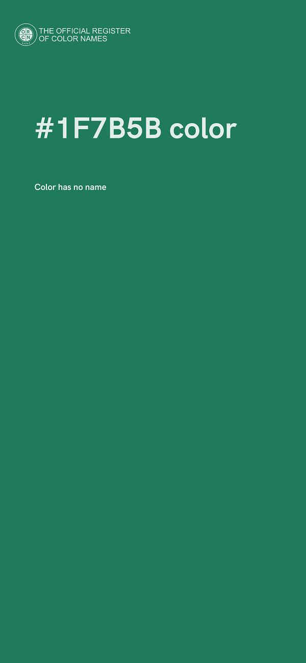 #1F7B5B color image