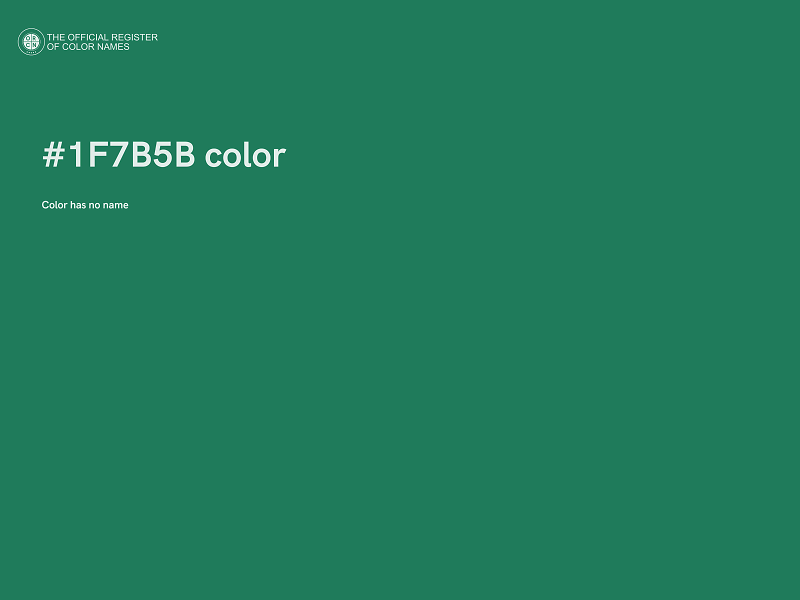 #1F7B5B color image