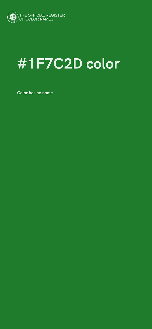 #1F7C2D color image