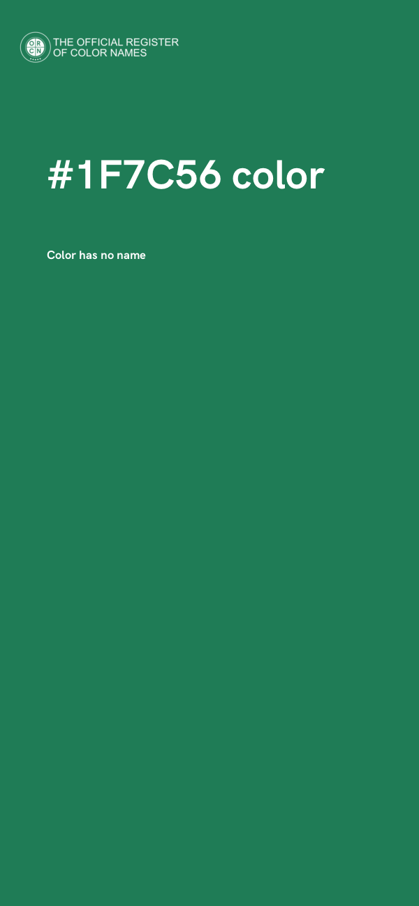#1F7C56 color image