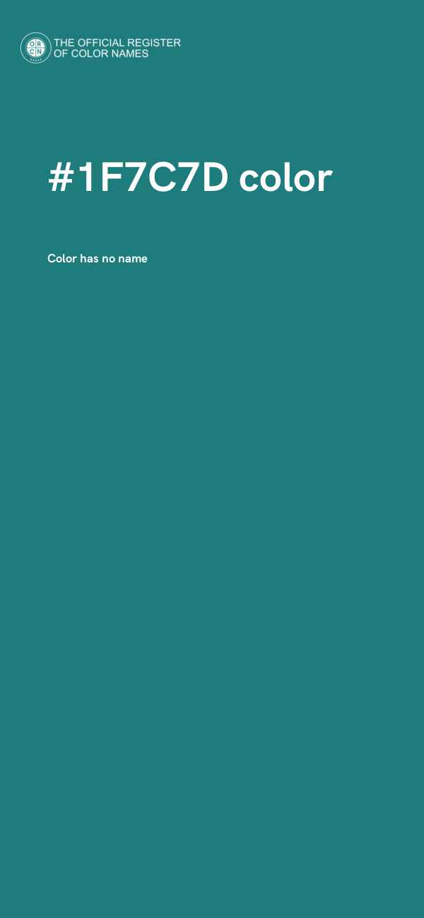 #1F7C7D color image