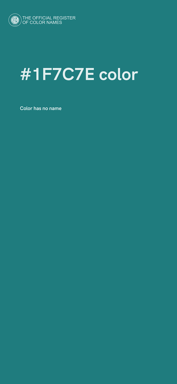 #1F7C7E color image