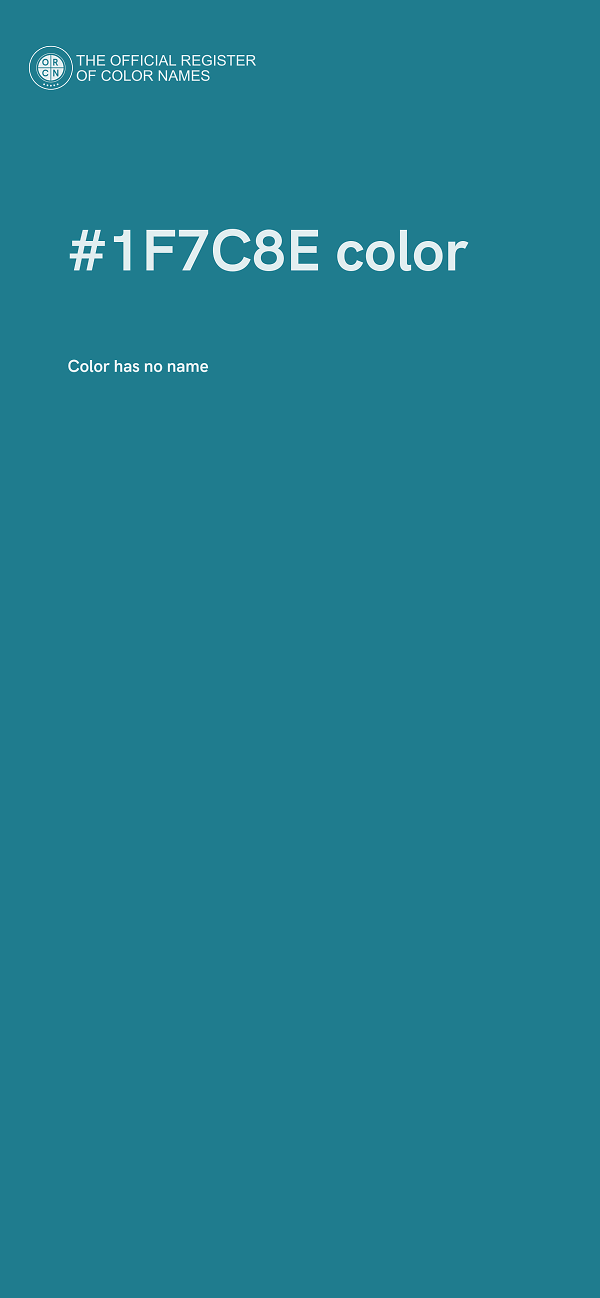 #1F7C8E color image